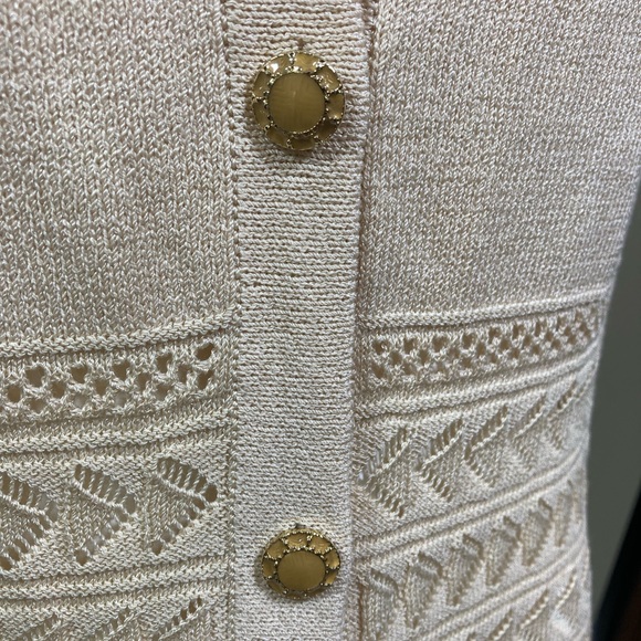🆕🏷️ St.John Collection by Marie Gray Long Tan Blazer - Picture 12 of 14